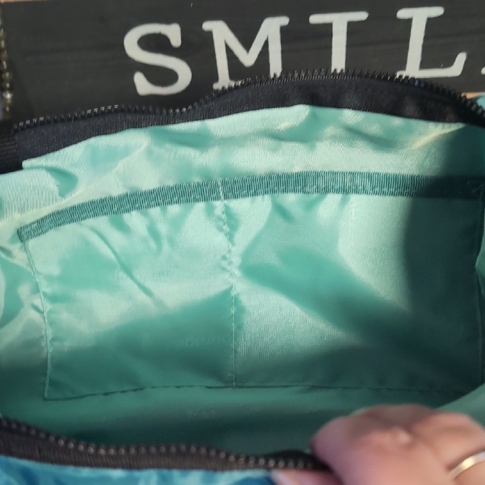Mint & Teal Explorista Retired Stroller Bag By Thirty-one - Picture 9 of 11